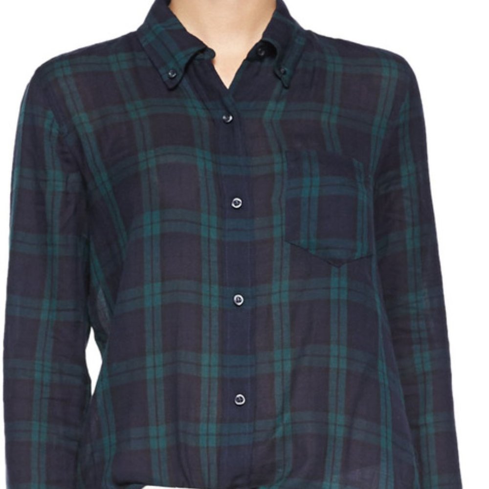 Isabel Marant Etoile Light and Airy Plaid Shirt